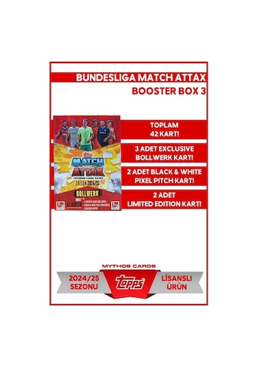 Bundesliga Match Attax 24/25 - Booster Box 3 - Bollwerk