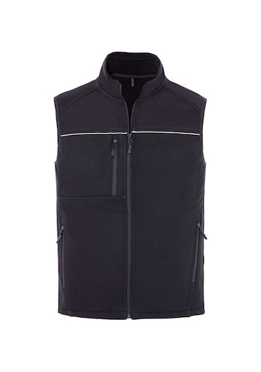 Myform Softshell Outdoor Yelek Siyah