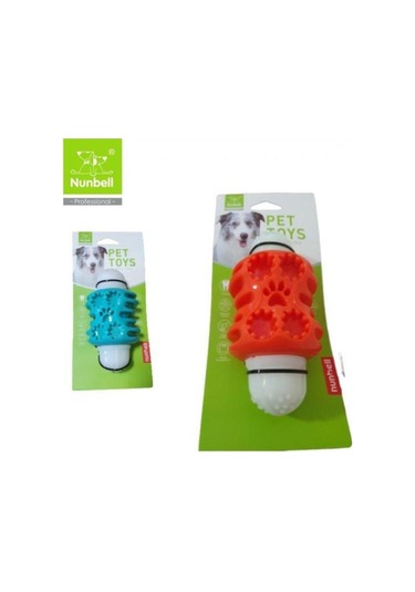Nunbell Köpek Oyuncağı Sesli Kemik 12 Cm