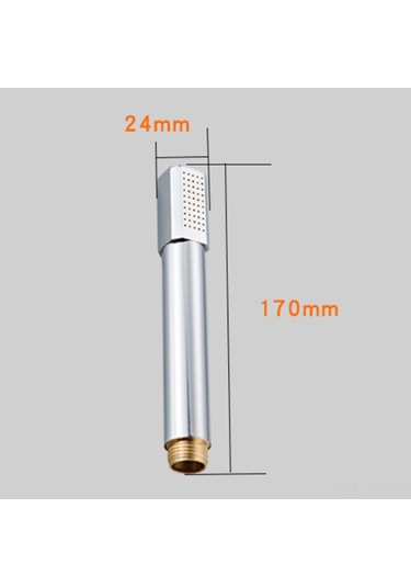 Xiyyadms Bakır Ve Paslanmaz Çelik Krom Basınçlı Duş Başlığı, Kolay Kurulum, Hızlı Temizleme, Kare/daire Seçenekli, Gümüş Renk Diğer