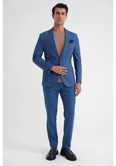 C 701 Ceket Regular Fit Gece Mavisi-1 Gece Mavisi