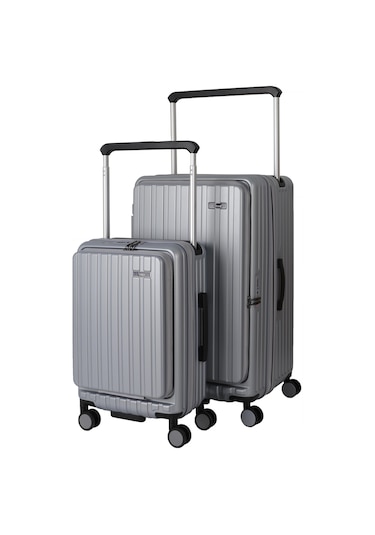 Baggaj V2522 Pc Valiz Sılver Set