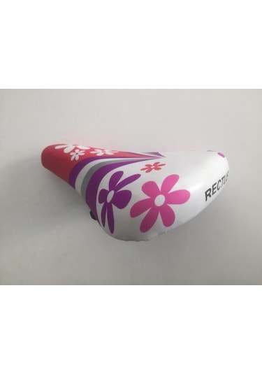 Bisiklet Pembe Sele Çocuk Koltuğu Beyaz - Pembe