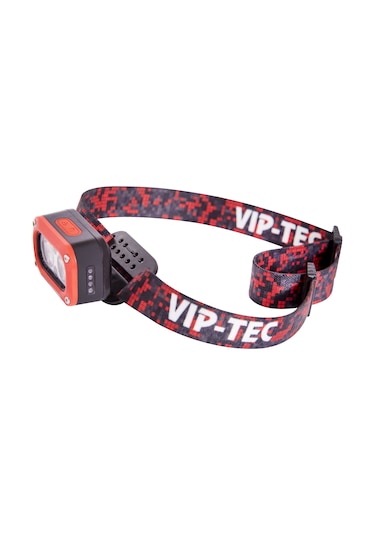 Vıp-tec Vt891208 Kafa Feneri Şarjlı Sensörlü 300 Lümen Type-c Led Headlamp Gri