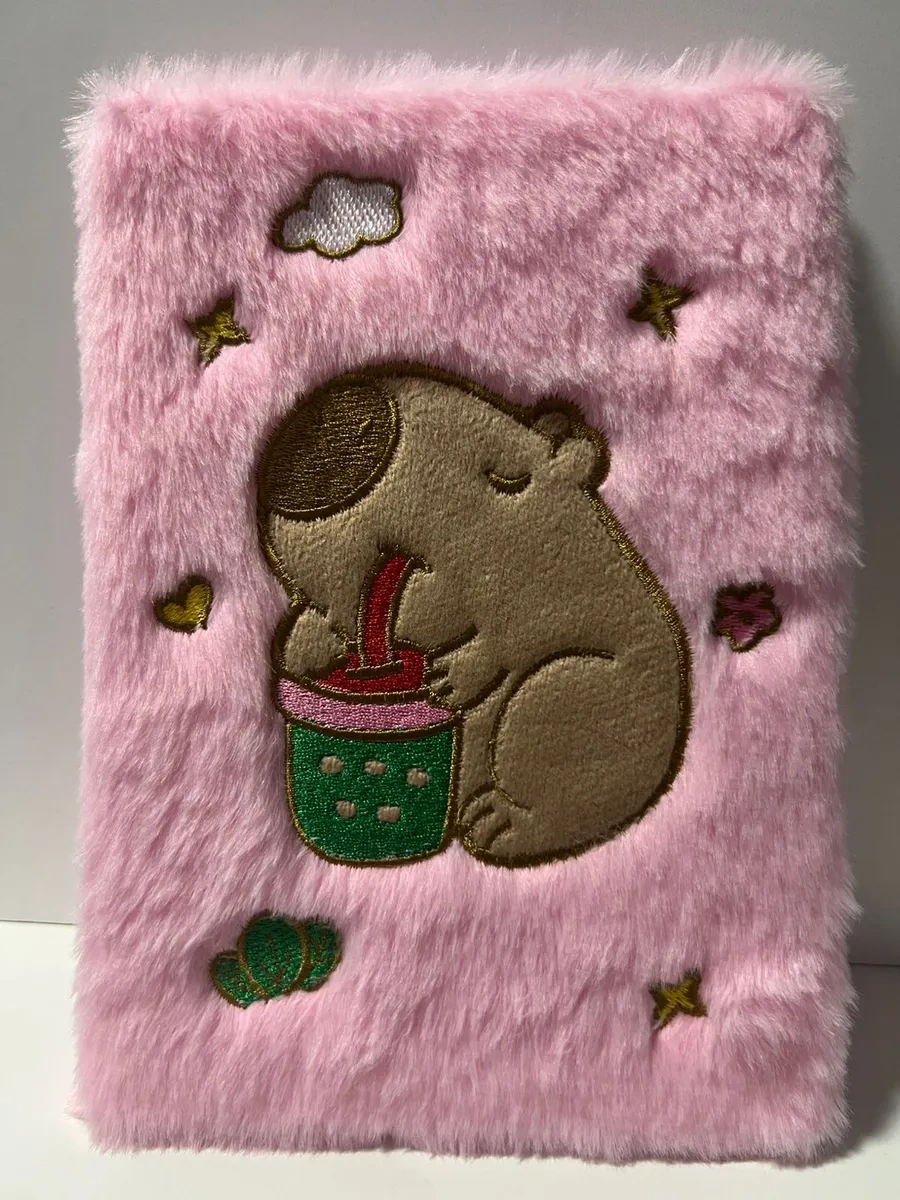 Otlicnyj Yumuşak Peluş Kapibara Defteri 317260396 Pembe