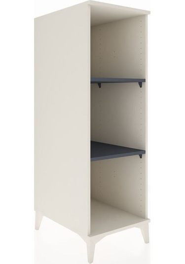 Kronos Dolap 2 Raflı 44x59x134 Aytaşı-antrasit Aytaşı