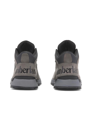 Timberland Mıd Lace Up Waterproof Sn Grı Erkek Outdoor Gri