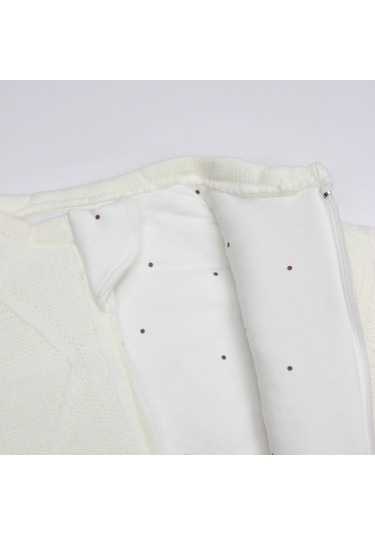 Bistyle Baby İn Swadding Triko Kundak 75108 Ekru Ekru
