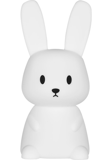 Tavşan Gece Lambası Renkli Gece Lambası Tavşan Şekilli Gece Lambası Led Silikon Lamba Doğum Günü Festivali Kızlar Bebek Çocuklar İçin