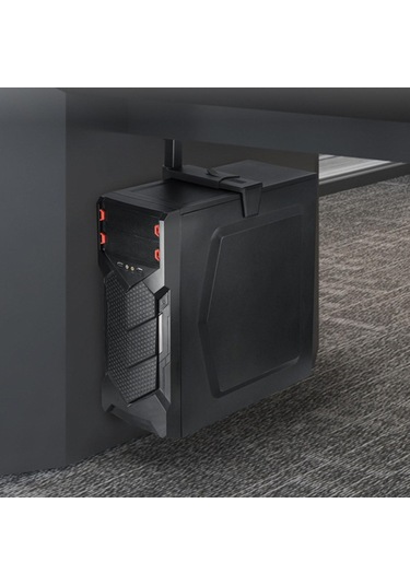 Suntek Pc Kasa Tutucu Ağır Hizmet Tipi Kararlı Sağlam Siyah