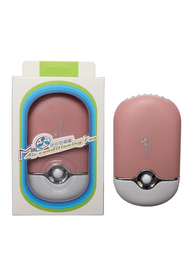 Taşınabilir Usb Şarj Edilebilir Klima Soğutma El Küçük Fan-pembe