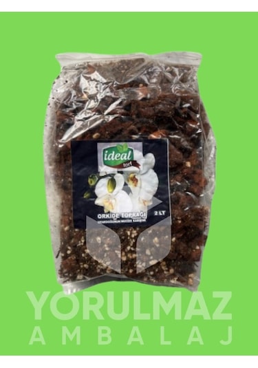 İthal Orkide Toprağı 2 Litre Özel Karışım Hava Geçirgen Orkide Saksı Toprağı Diğer