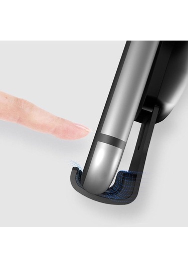 Siyah Yeni Evrensel Yerçekimi Araba Hava Firar Montaj Braketi Cep Telefon Standı Tutucu Beşik Mobil Aksesuarları