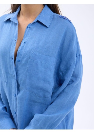 The İstanbul 7399 Gömlek-mavi Mavi