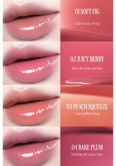 Clıo Glaze Lip Serum 02 Juicy Berry