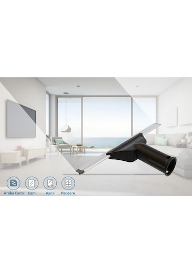 Karcher Sc2 Sc3 Sc4 Sc5 Buharlı Temizlik Makinesi İle Uyumlu Cam Temizleme Aparatı 2'li