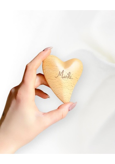 Ahşap Kalp Masaj Aleti