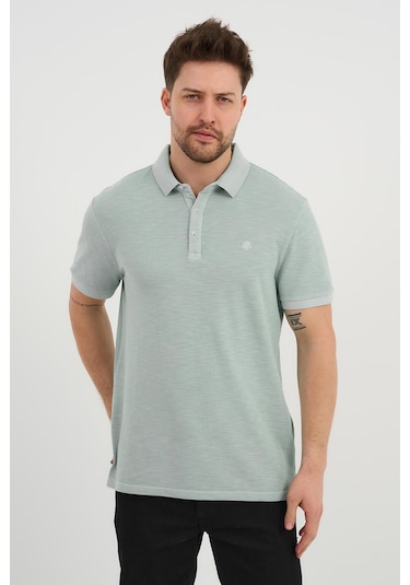 Alexander Gardi Alexandergardı Polo Yaka Erkek T-shirt 066413 - Yeşil
