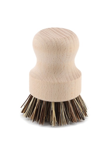 Kosona Doğal Kayın + Kenevir İpek, Çevre Dost, Sağlıklı, Tabak & Sebze Fırçalama, El Tasarımı, Pratik Ev Gereci