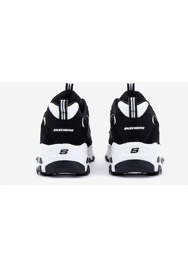 Skechers D'Lites - March Forward Kadın Siyah Sneakers 13148 Bkw Siyah