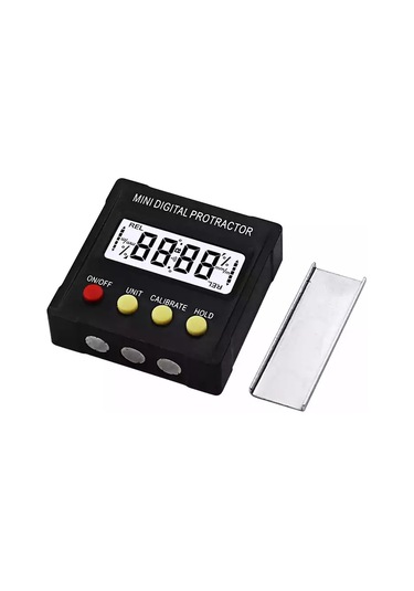 360 Derece Mini Dijital Protraktor Mıknatıslı Eğim Açı Ölçer 49