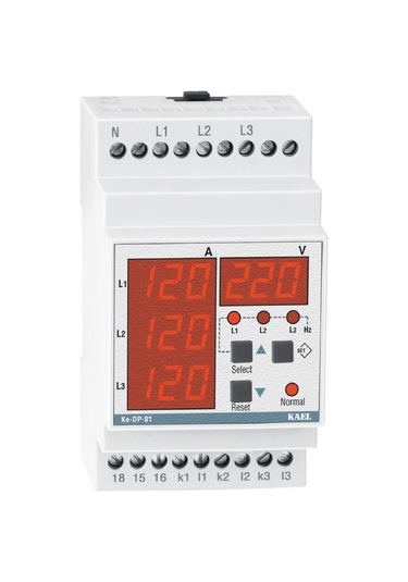 Kael Ke-dp01 ,ray Tip 220vac 3-faz/x5 Setli Multimetre