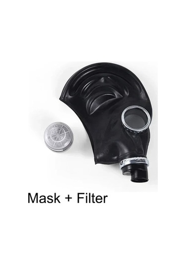 Wondernest Yeni Tipi Tam Siyah Maske Maske Jialan Gaz Çok Boyama Amaçlı 64 Uu