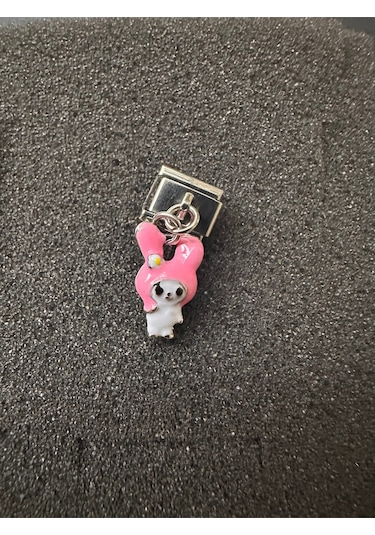 Hello Kitty İtalyan Bileklik Charmı Pembe