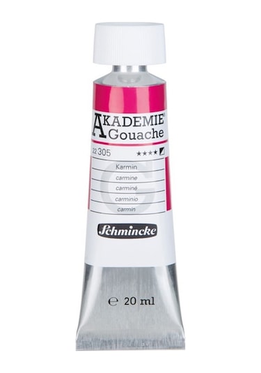 Schmincke Akademie Guaj Boya 20 Ml. 305 Carmine