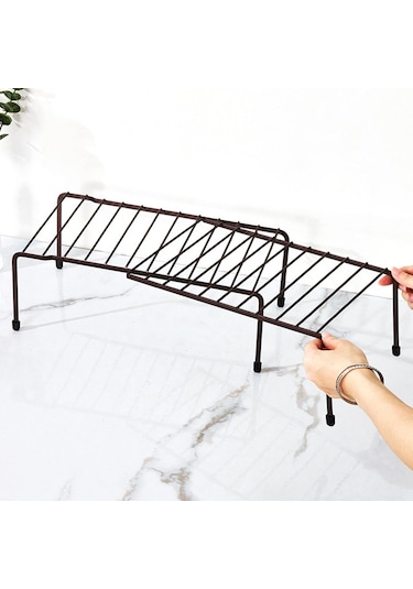 Suntek Mutfak Raf Düzenleyici Tutucu Baharat Koyu-kahverengi Koyu Kahverengi