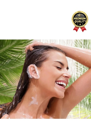 Çok Amaçlı Pratik Dayanıklı Elastik Tek Kullanımlık Banyo Duş Su Geçirmez Kulak Bonesi 100 Adet Çok Renkli