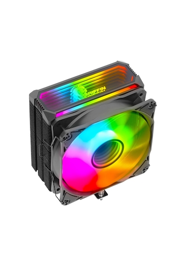 Fan Cpu Combo Notus 400 Argb Bakır Boru Kule Tipi 1700+1200+1366+2011+1156/ Am4+am5