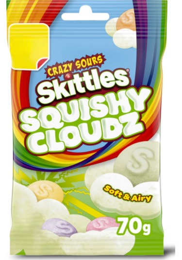 Squishy Cloudz Soft & Airy - Crazy Sours 70g