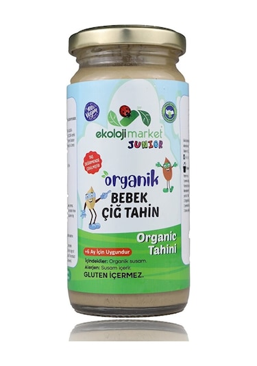 Ekoloji Market Organik Bebek Çiğ Tahin 230 G