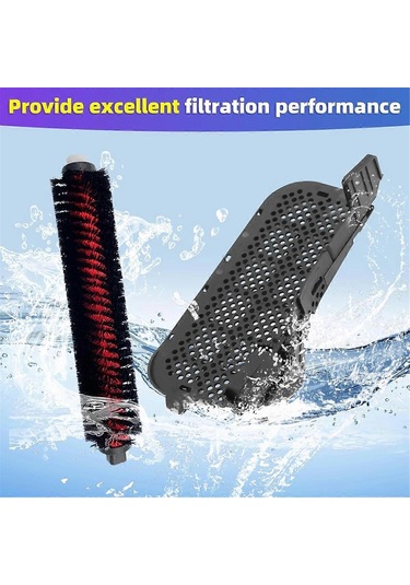 S8 Pro Ultra Robot Süpürge Yedek Parçası İçin Su Filtresi Ve Temizleme Fırçası Montaj Aksesuarları