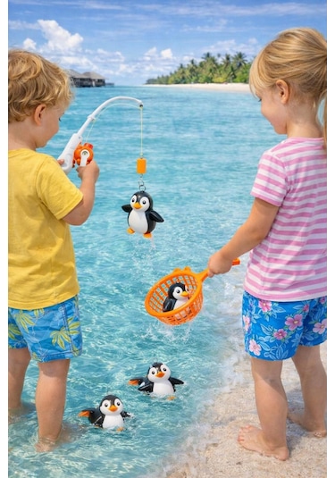 Penguen Tutma Seti Oltalı Mıknatıslı