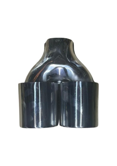 Krom 2 Li Yuvarlak Model 90mm Egzoz Ucu