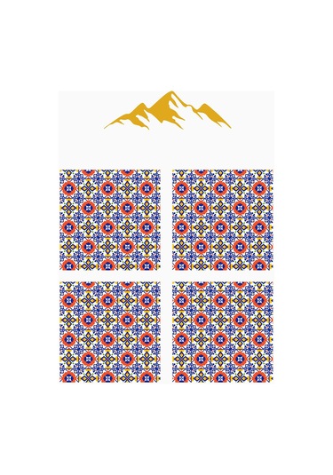 Dijital Baskılı Yumuşak Dokulu 4 Lü Kırlent Kılıfı Takımı 43x43 Cm Krl0066 Renkli