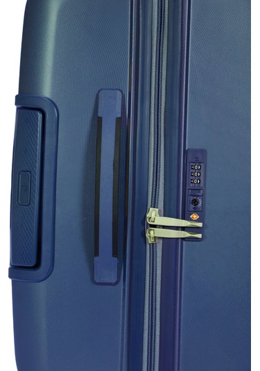 Pierre Cardin Büyük Boy %100 Polipropilen Valiz Lacivert 04pc7060