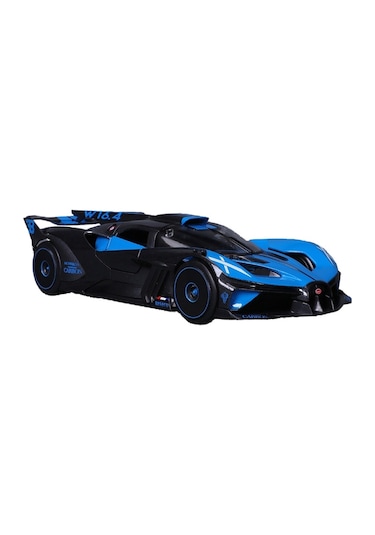 Jzcat 1:24 Bugatti Bolide Simülasyon Alaşım Araba Modeli - Mavi