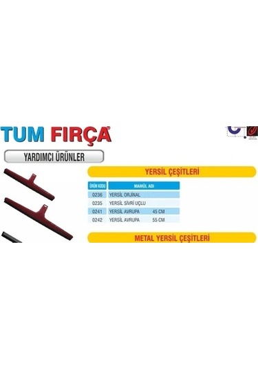Tüm Fırça Tüm Fırça Yersil 55cm