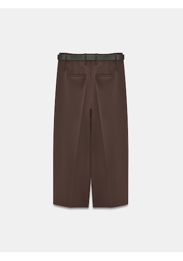 Dilvin 72640 Düz Paça Pantolon-kahve Kahve