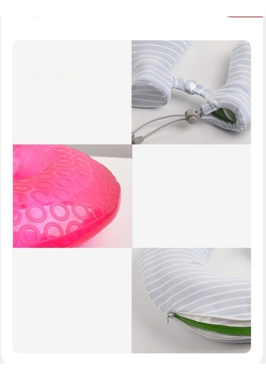 Yystore Sıcak Ve Soğuk Kullanım İçin U Şeklinde Sıcak Su Şişesi Pembe