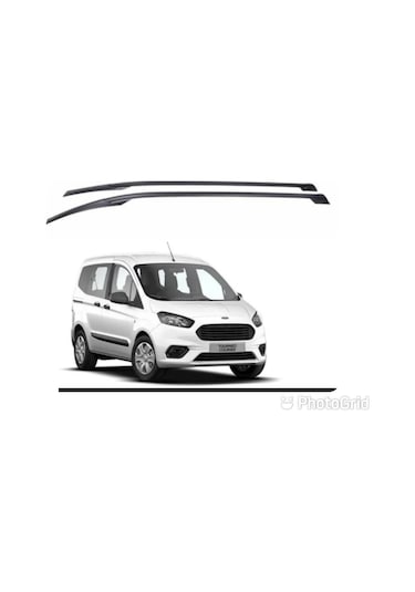Ford Courier 2018 2019 2020 2021 Tavan Çıtası Port Bagaj Siyah