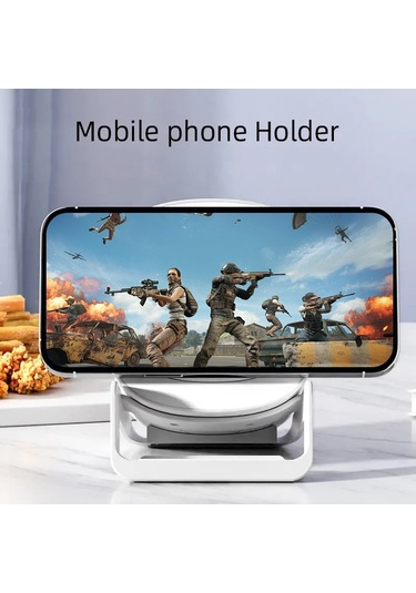 Butu L28 4'ü 1 Arada 15 W Telefon Tutculu Kablosuz Şarj Cihazı Bluetooth Hoparlör