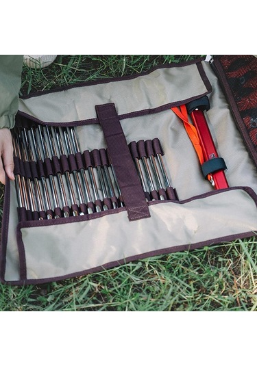 Suntek Çadır Stakes Depolama Çantası Katlanır Arka Bahçe Çok Renkli