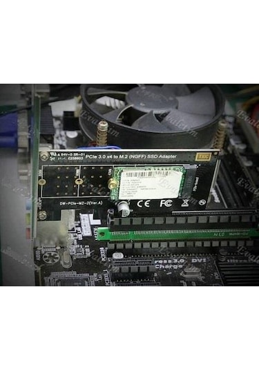 Ancheyn Pci-e Pci Express 3.0 Kartı X4 To Nvme M.2 Ssd Ve Ngff Ssd M Key Pcie 4446