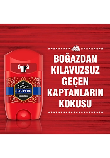 Old Spice Captain Erkek Stick Deodorant 50 ML