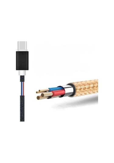 Tiger Micro Usb 3.0A 1Mt Örgü-Halat Hızlı Şarj Usb Kablo Tuc-A86 (526978895)