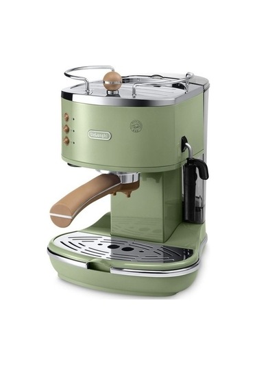 Delonghi ECOV311.GR Icona Vintage Serisi Espresso ve Cappuccino Makinesi + Paket Kahve